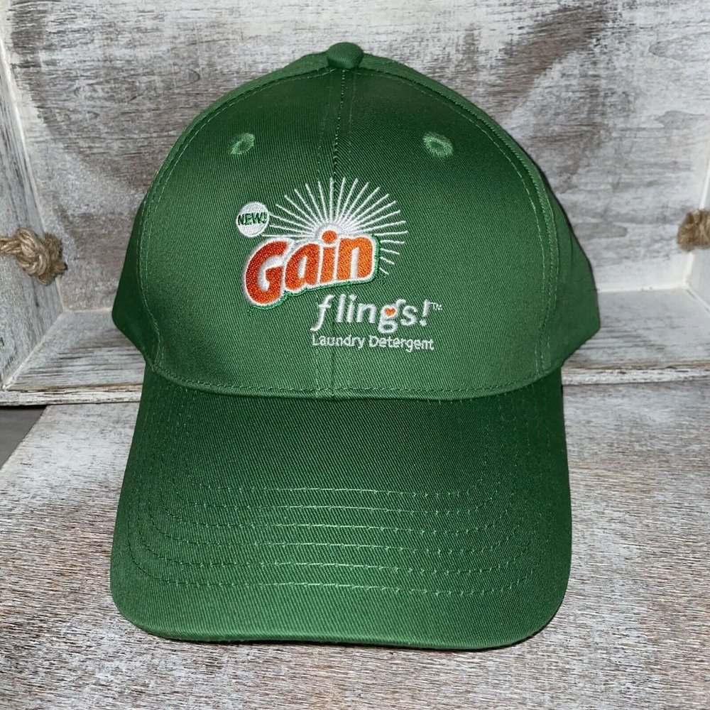 Gains Flings Laundry Detergent Strap Back Hat Cap 2013 Promo OSFA